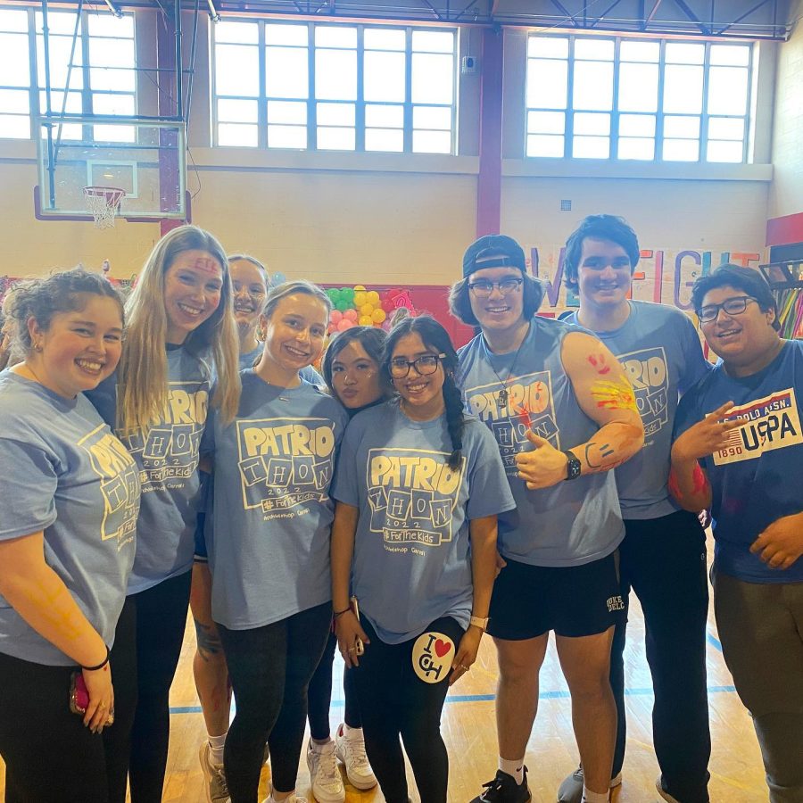 Upperclassmen were among the more than 200 participants who helped raise more than $20,000 for three charities at the 2022 PatrioTHON.