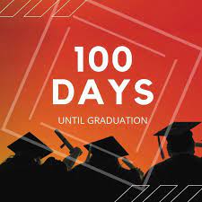 Seniors reach 100 days before graduation