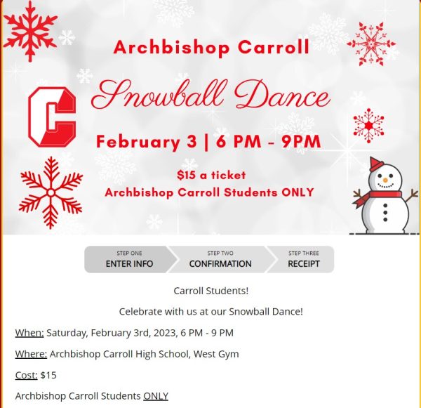 Snowball tickets can be purchased at jcarroll.org, the schools website.