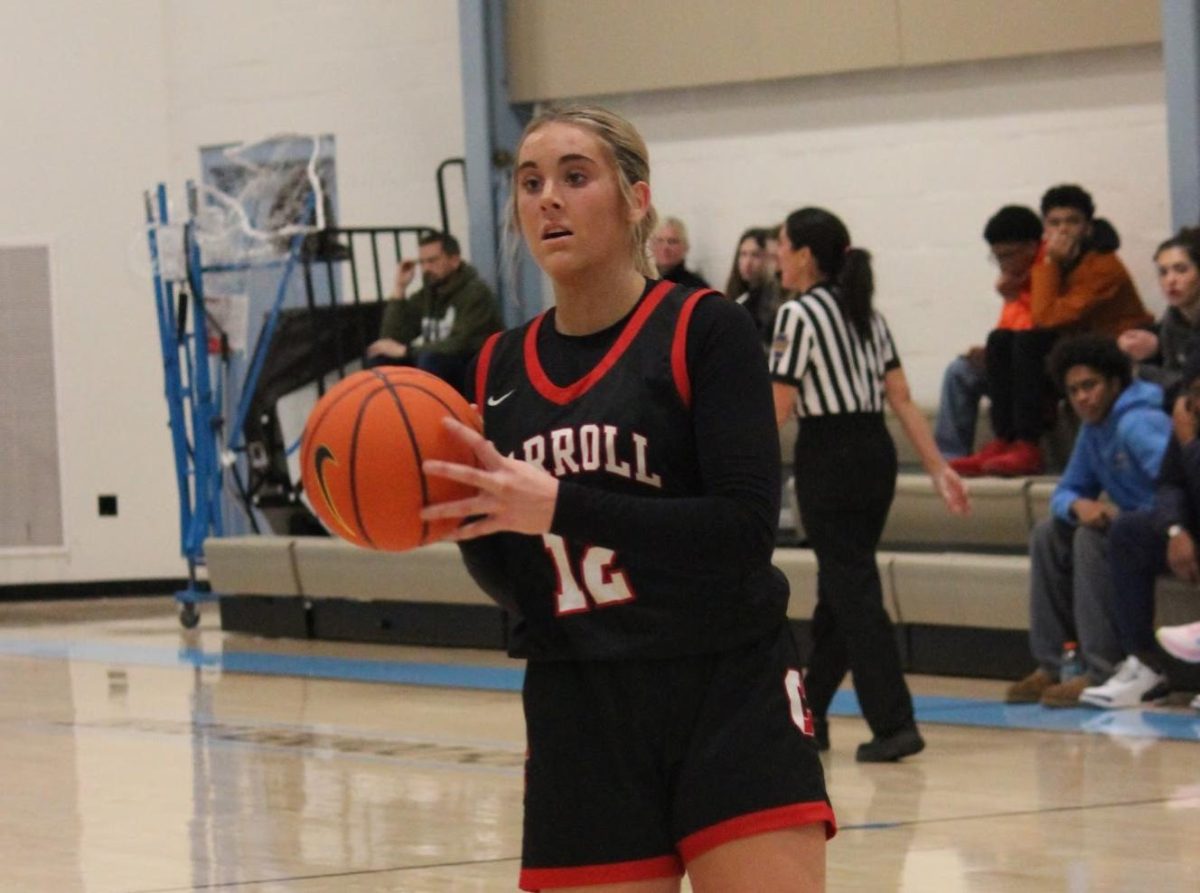 Junior guard Alexis Eberz led the Lady Pats with 17 points against Westtown in the team’s season opener.