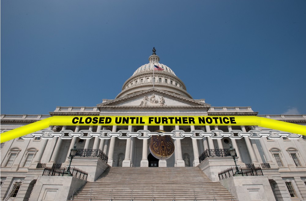Government shutdown continues