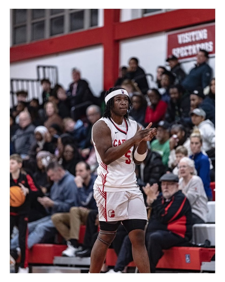 Ian Williams collected the most points for Carroll in the playoff game against Neumann-Goretti.