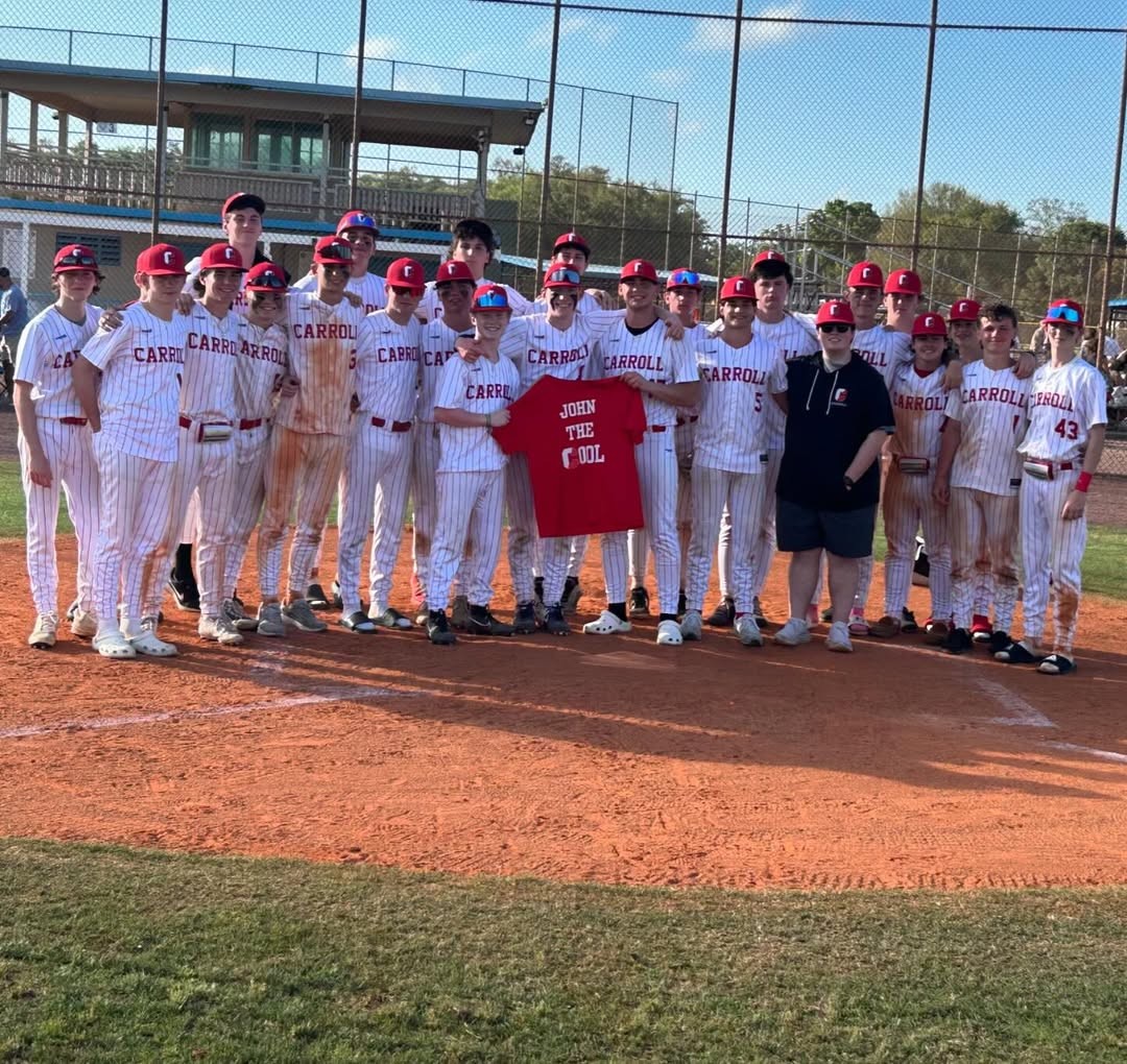 Archbishop Carroll's 2026 baseball team remembers their teammate, junior John "John the Cool" McCullough, who passed away in November 2025 from an unexpected cardiac event.